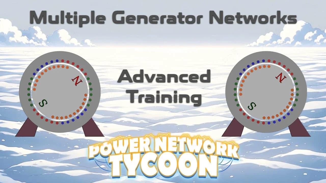 Powering Up: Multiple Generators, Synchronization & Black Starts