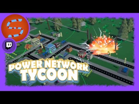 Power Network Tycoon Gameplay by The Geek Cupboard - Click to watch