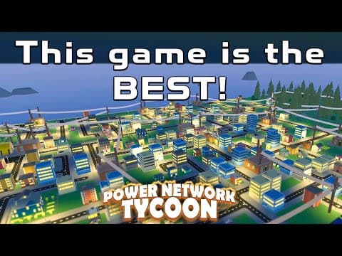 Get Ready for the POWER Engineering Simulator Game of 2025! | Power Network Tycoon - Click to watch