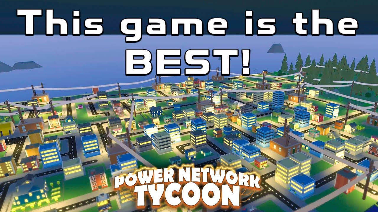 Get Ready for the POWER Engineering Simulator Game of 2025! | Power Network Tycoon - Click to watch