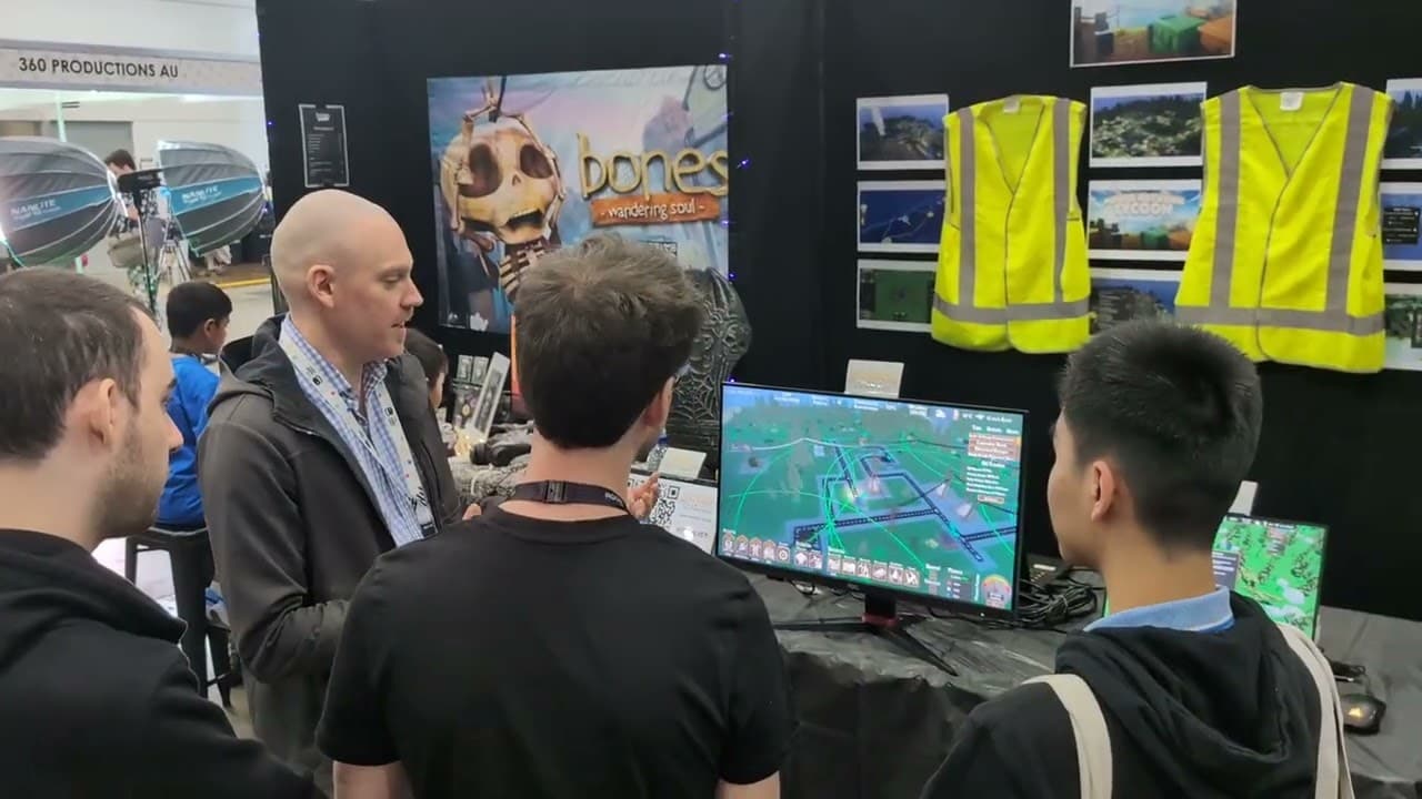 The Game Expo TGX Melbourne 2026 | Interview Preview | Power Network Tycoon - Click to watch