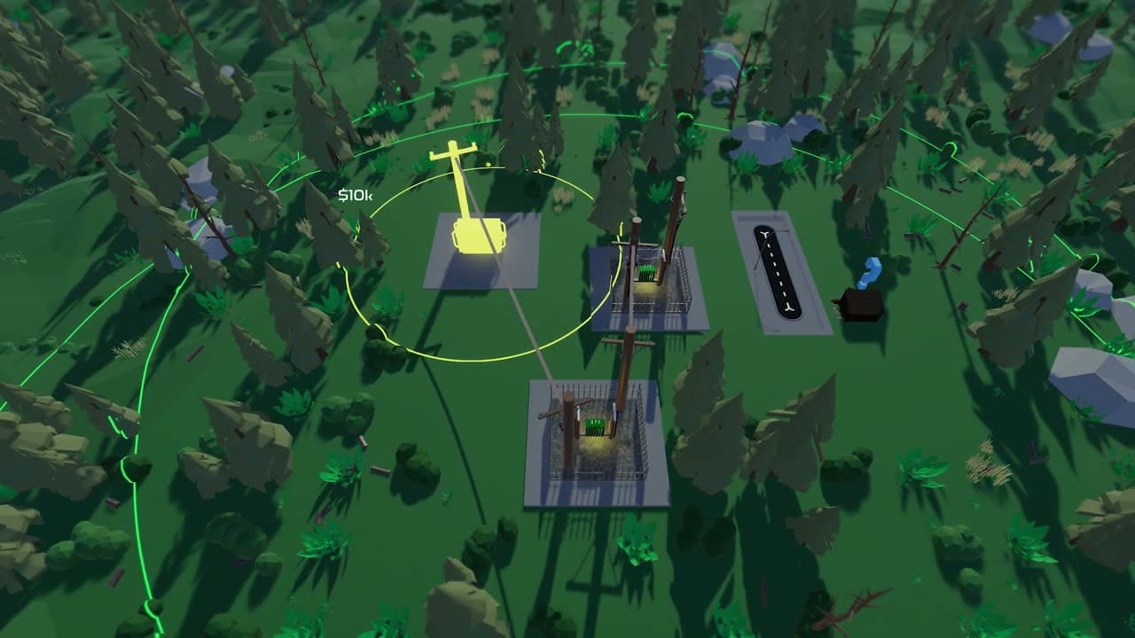 Single Line Diagram Development Preview | Power Network Tycoon - Click to watch