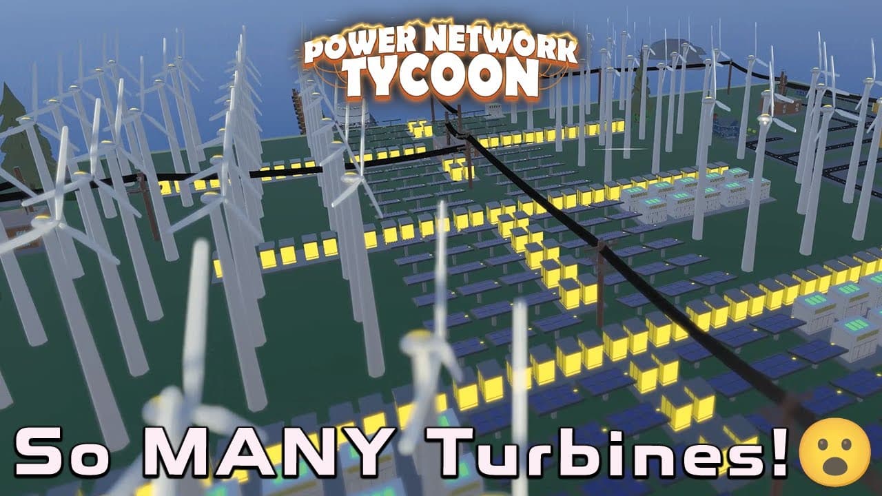 Renewable Energy Takes Center Stage in POWER Engineering Simulation Game! 🍃| Power Network Tycoon - Click to watch
